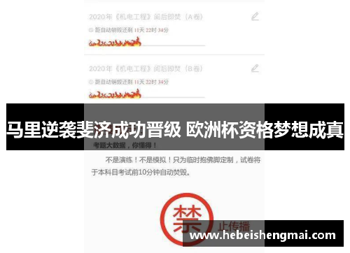 马里逆袭斐济成功晋级 欧洲杯资格梦想成真